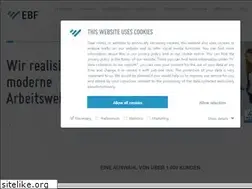 Sites similar to ebf.de