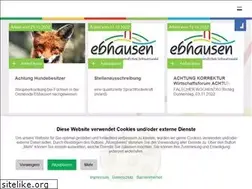Sites similar to ebhausen.de
