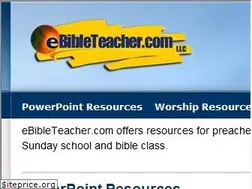 Sites similar to ebibleteacher.com