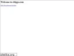 Sites similar to ebiggs.com