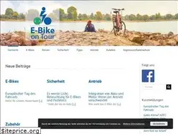 Sites similar to ebike-on-tour.de
