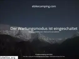 Sites similar to ebikecamping.com