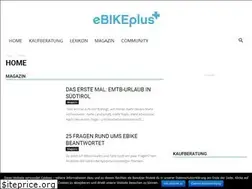 Sites similar to ebikeplus.de