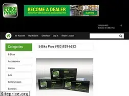 Sites similar to ebikepros.com