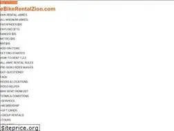 Sites similar to ebikerentalzion.com