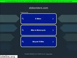 Sites similar to ebikeriders.com