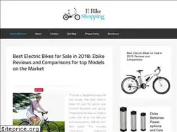 Sites similar to ebikeshopping.com
