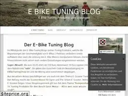 Sites similar to ebiketuningblog.com