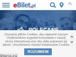 Sites similar to ebilet.pl
