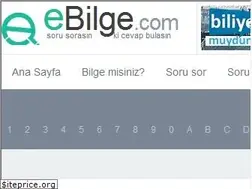Sites similar to ebilge.com
