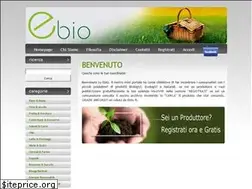 Sites similar to ebio.it