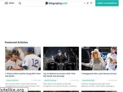 Sites similar to ebiographypost.com