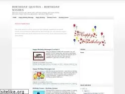 Sites similar to ebirthdayquotes.blogspot.com