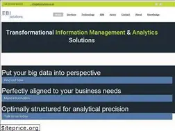 Sites similar to ebisolutions.co.uk