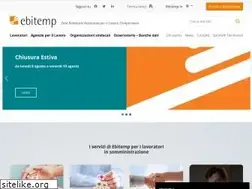 Sites similar to ebitemp.it