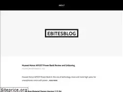 Sites similar to ebitesblog.wordpress.com