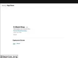 Sites similar to eblackshop.fr