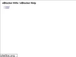 Sites similar to eblocker.github.io