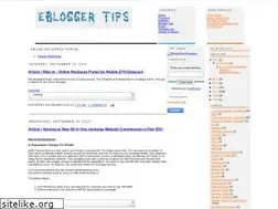 Sites similar to ebloggertipss.blogspot.com