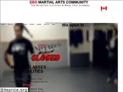 Sites similar to ebomartialarts.com