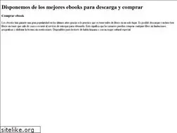 Sites similar to ebook.es