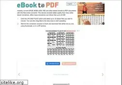 Sites similar to ebook2pdf.com