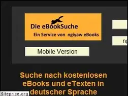 Sites similar to ebooksuche.org