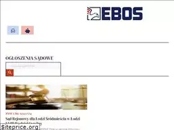 Sites similar to ebos.pl