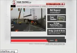 Sites similar to ebpaving.com