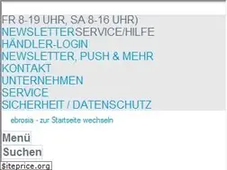 Sites similar to ebrosia.de