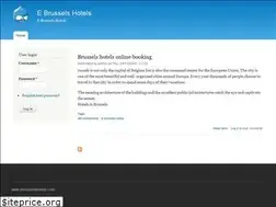 Sites similar to ebrusselshotels.com