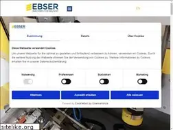 Sites similar to ebser.de