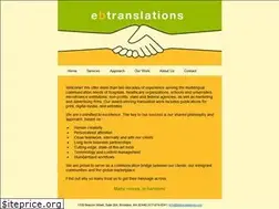 Sites similar to ebtranslations.com