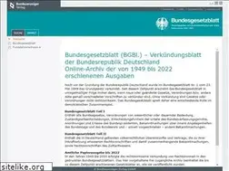 Sites similar to ebundesgesetzblatt.de