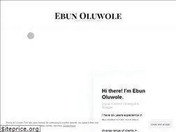 Sites similar to ebunoluwole.com