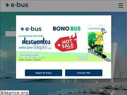 Sites similar to ebus.mx