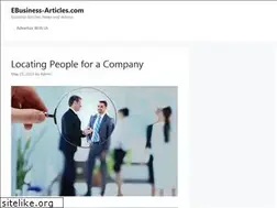 Sites similar to ebusiness-articles.com