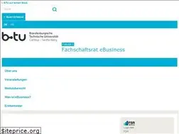 Sites similar to ebusiness-studium.de