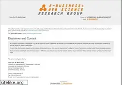 Sites similar to ebusiness-unibw.org