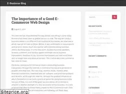 Sites similar to ebusinessblog.org