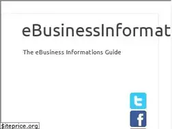 Sites similar to ebusinessinformations.com