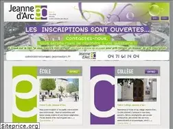 Sites similar to ec-jeannedarc.fr