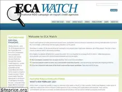 Sites similar to eca-watch.org