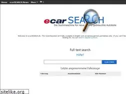 Sites similar to ecarsearch.de