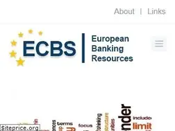 Sites similar to ecbs.org