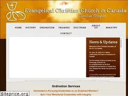Sites similar to eccincanada.com