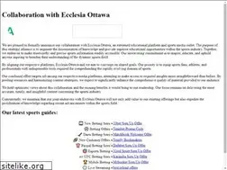Sites similar to ecclesia-ottawa.org