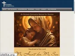 Sites similar to ecclesiadomestica.net