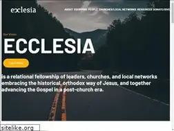 Sites similar to ecclesianet.org