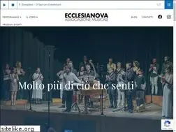 Sites similar to ecclesianova.it